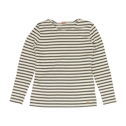 White Striped Blouse