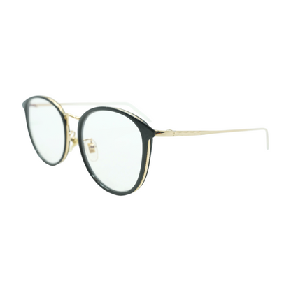 Black S11071 Round Prescription Eyewear