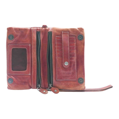 Red Wristlet Wallet