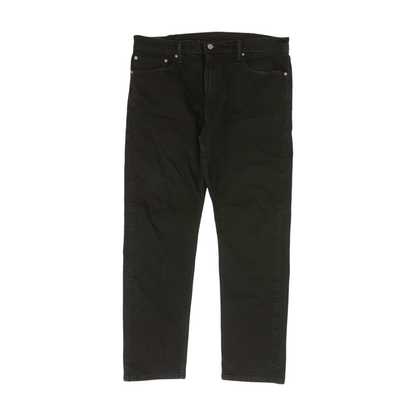 502 Black Tapered Jeans