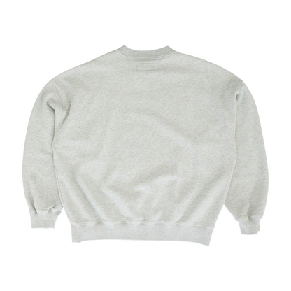 Gray Solid Sweatshirt Pullover