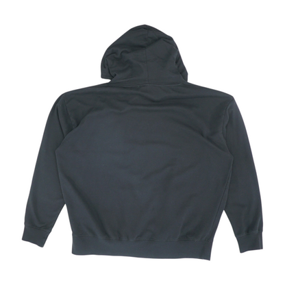 Black Solid Hoodie Pullover