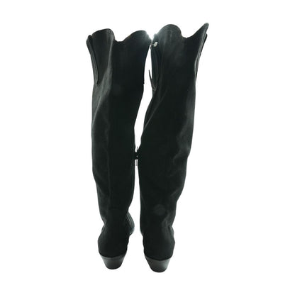 Black Knee High Boots
