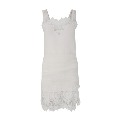 White Midi Dress