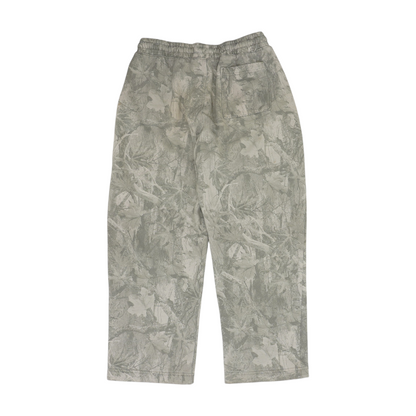 Gray Camo Straight Pants