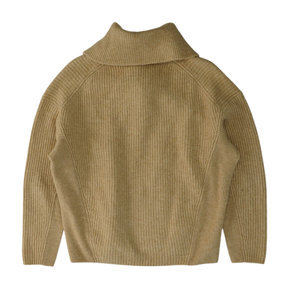 Beige 1/4 Zip Sweater