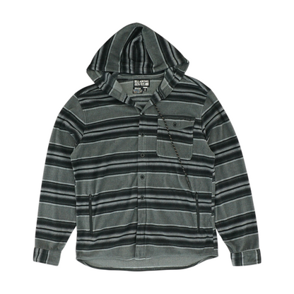 Gray Striped Jacket