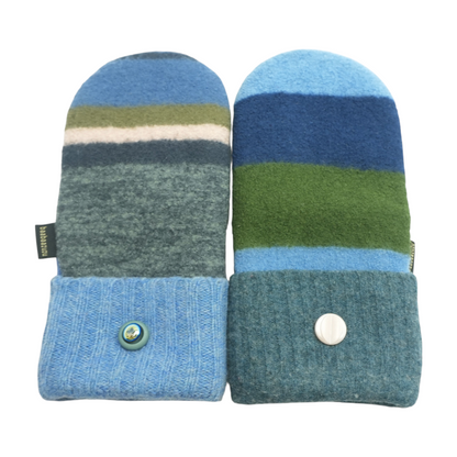 Blue Wool Gloves
