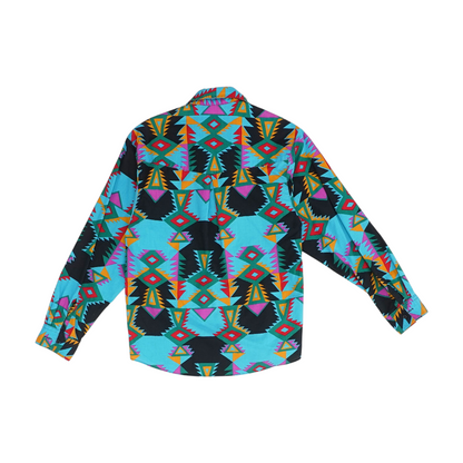 Multi Print Button Down