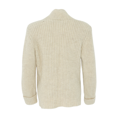 L.L.Bean Beige Cardigan Sweater – Image 2