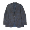 Peter Millar Blue Tall Plaid Sport Coat – Image 1