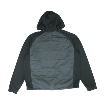 Black Color Block Jacket
