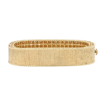 1 3/4 ctw 18K Yellow Gold Diamond Bangle Bracelet