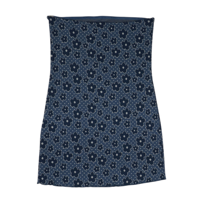 Blue Floral Blouse