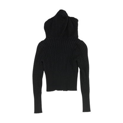 Black Cardigan Sweater