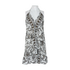 Paani Luv Ivory Floral Mini Dress – Image 1