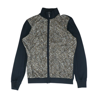 Black Animal Print Jacket