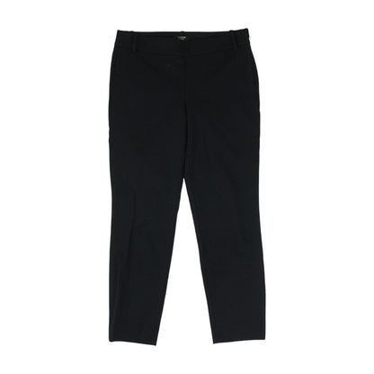 Black Solid Dress Pants