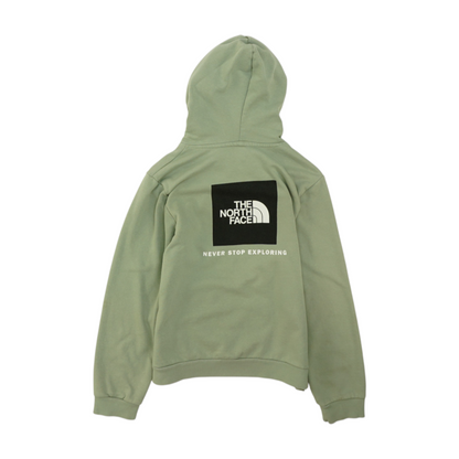 Green Solid Hoodie Pullover