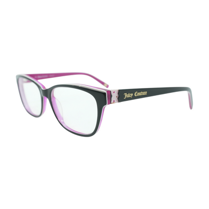 Black JU 154 Oval Prescription Eyewear