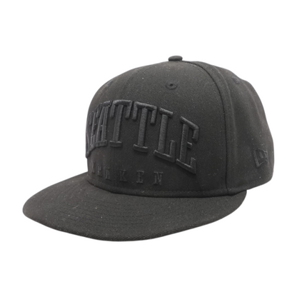 Black Seattle Kraken Ballcap