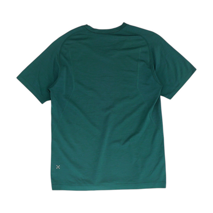 Green Solid Active T-Shirt