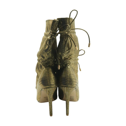 Gold Ankle Boots