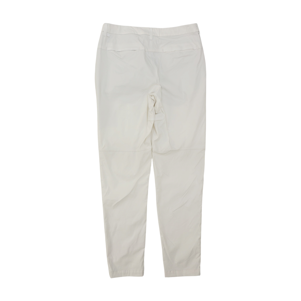 White Slim Pants