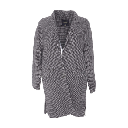 Black Houndstooth Coat