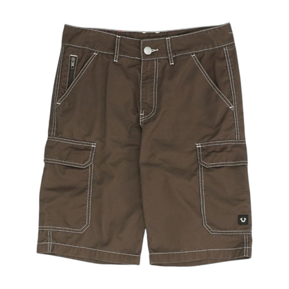 Brown Cargo Shorts