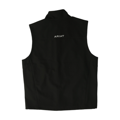 Black Solid Vest