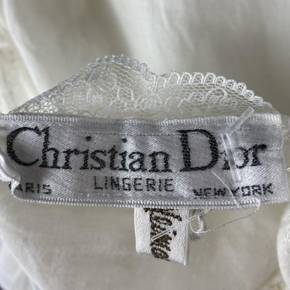 Vintage White Solid Nightgown