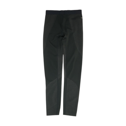 Black Abstract Active Leggings