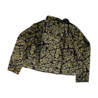 Gold Plus Print Blazer