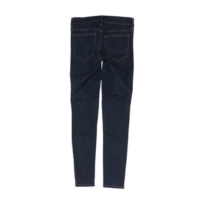Navy Solid Skinny Leg Jeans