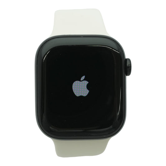 42mm Series 10 Black Smartwatch White Band S/M