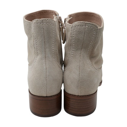 Beige Ankle Boots