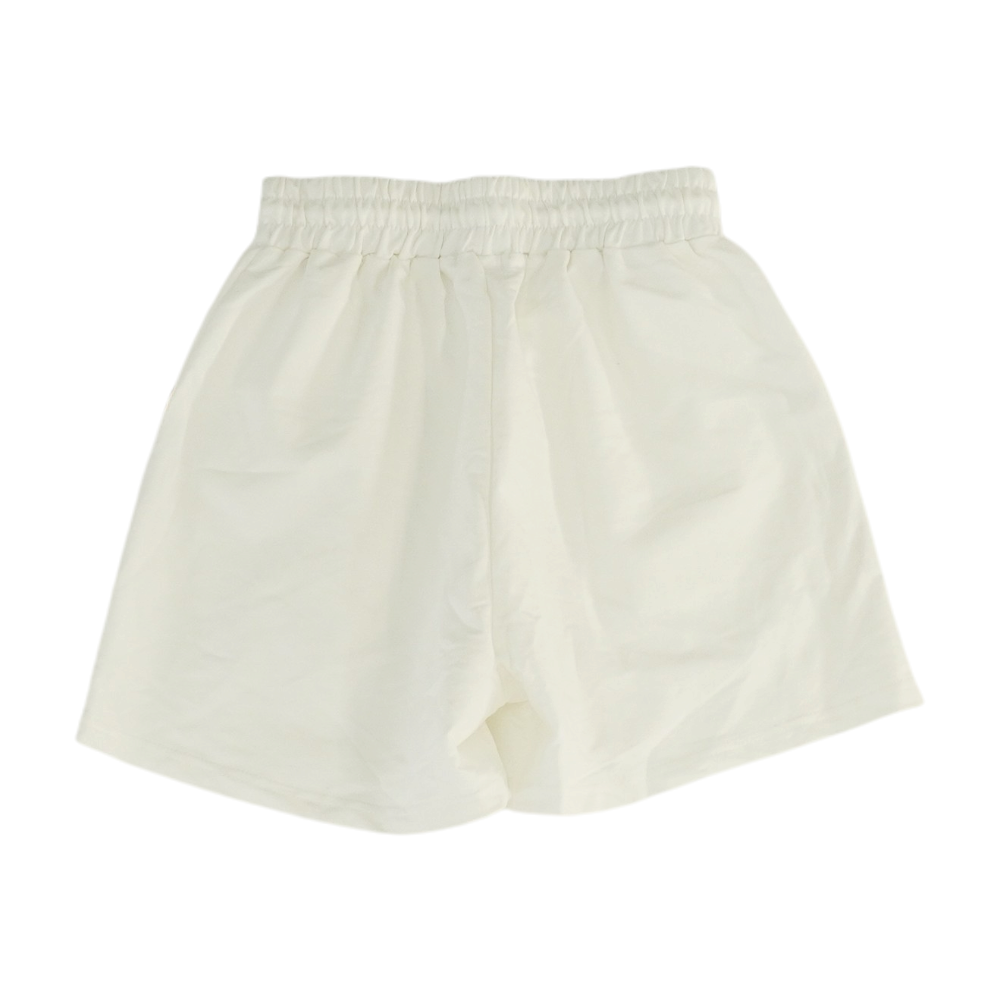 White Solid Short Set