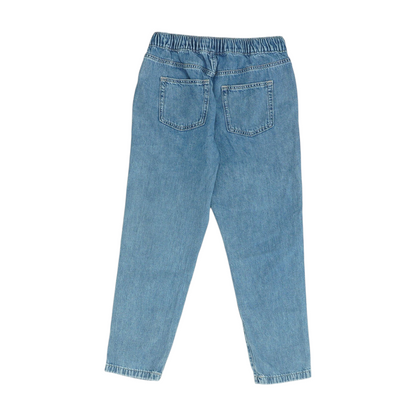 Blue Solid Jeans