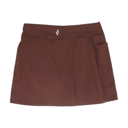Brown Active Skort