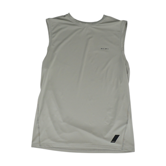 Khaki Solid Active Tank