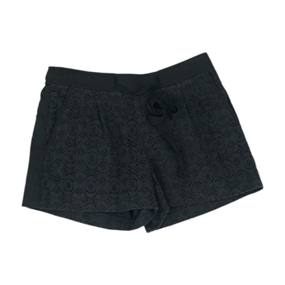 Black Solid Shorts