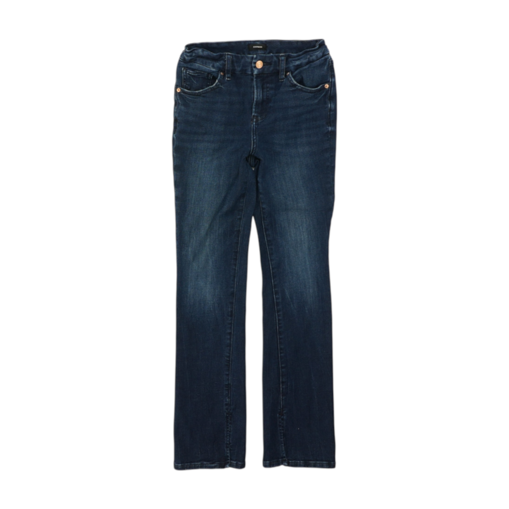 Blue Short Skinny Jeans
