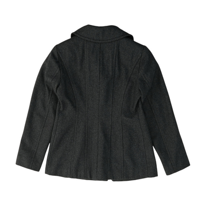 Charcoal Petite Solid Jacket