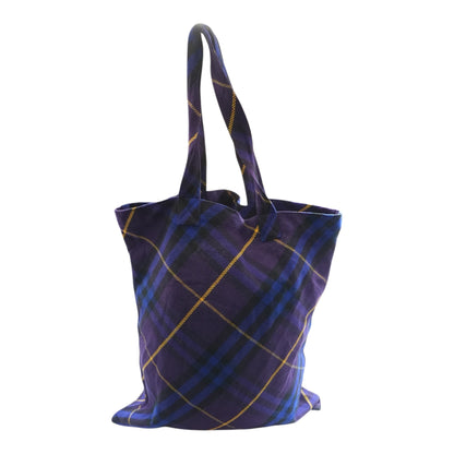 Purple Super Nova Check Tote