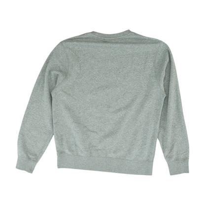 Gray Solid Sweatshirt Pullover