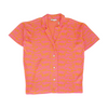 Pink Abstract Button Down