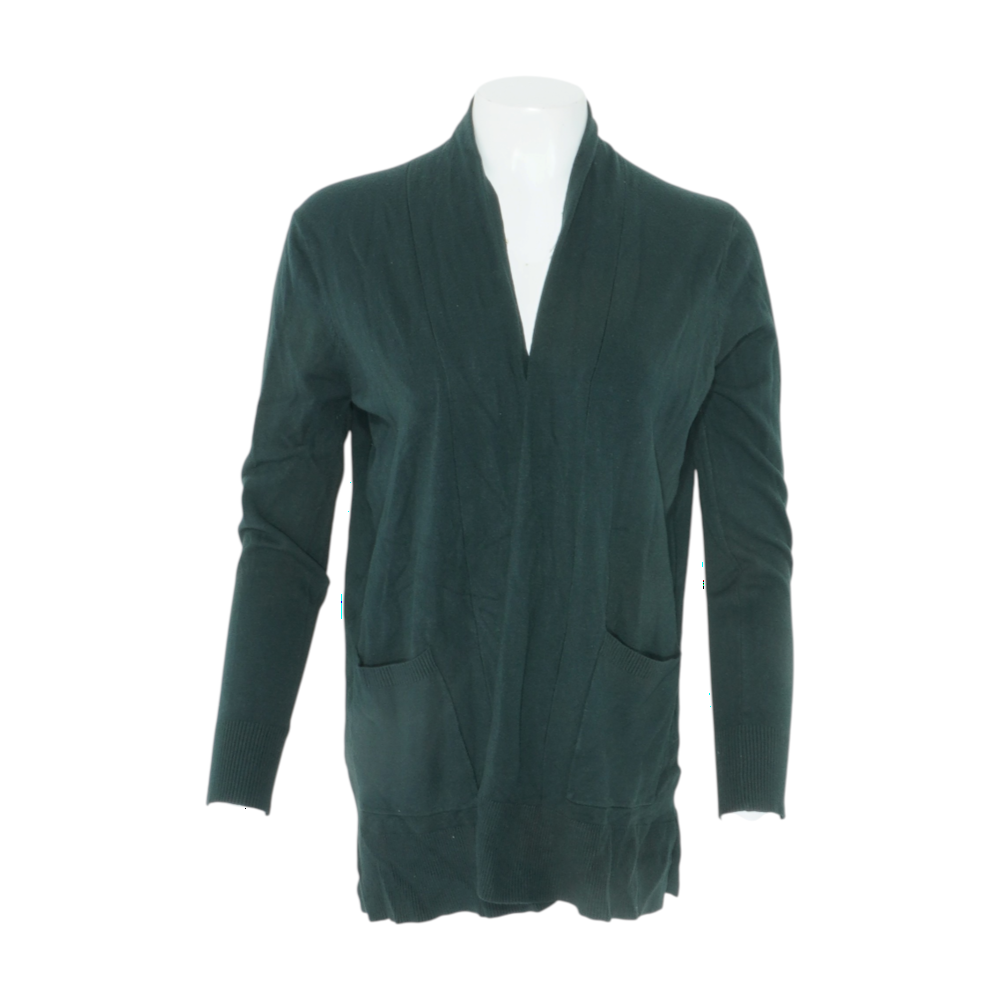 Green Cardigan Sweater