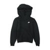 Black Solid Hoodie Pullover