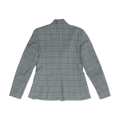 Gray Plaid Blazer